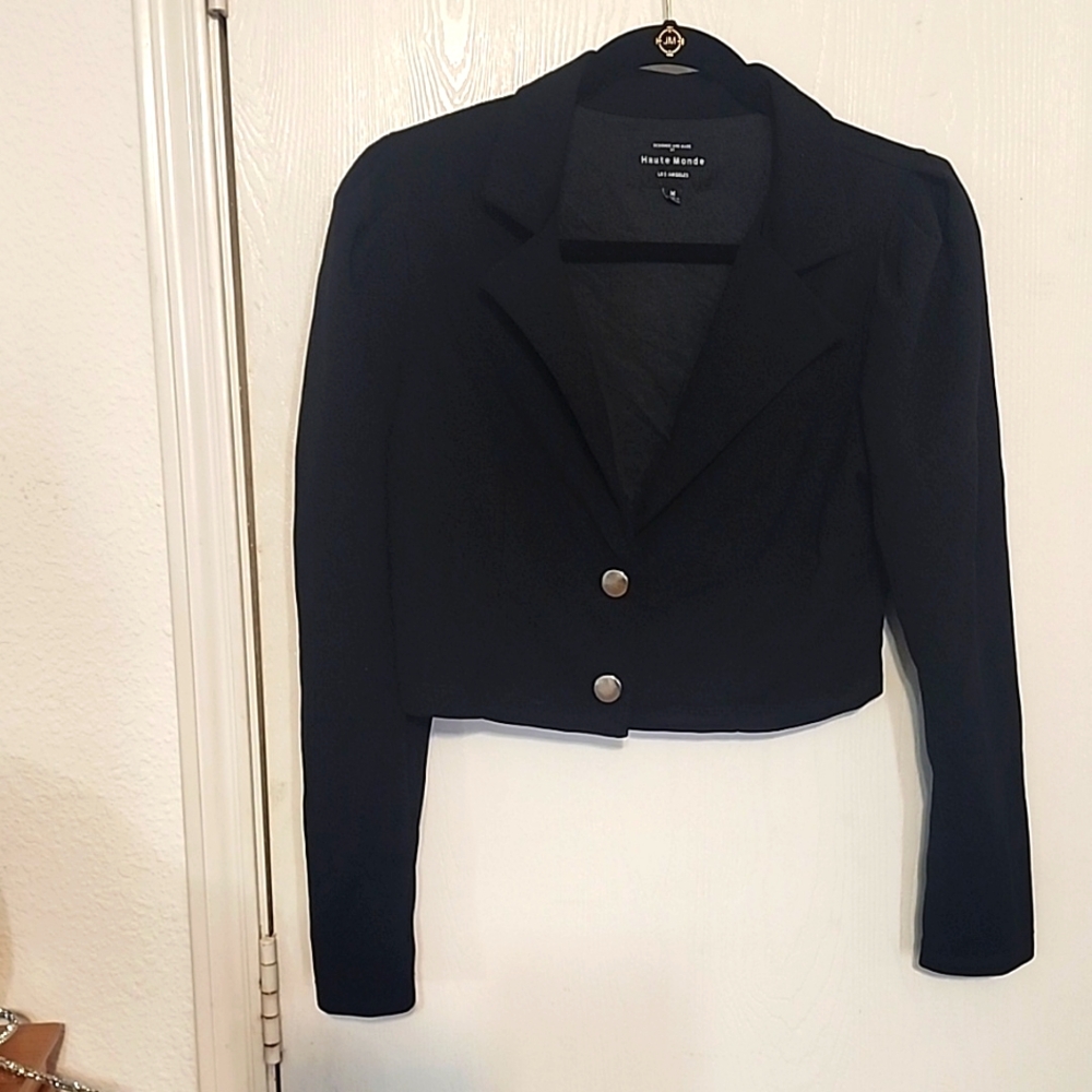 Haute Monde Crop Blazer